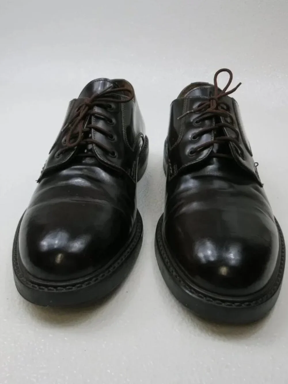 Romano Sicari Dark Brown Leather Dress Footwear Oxfords Shoes Footwear Italy 43